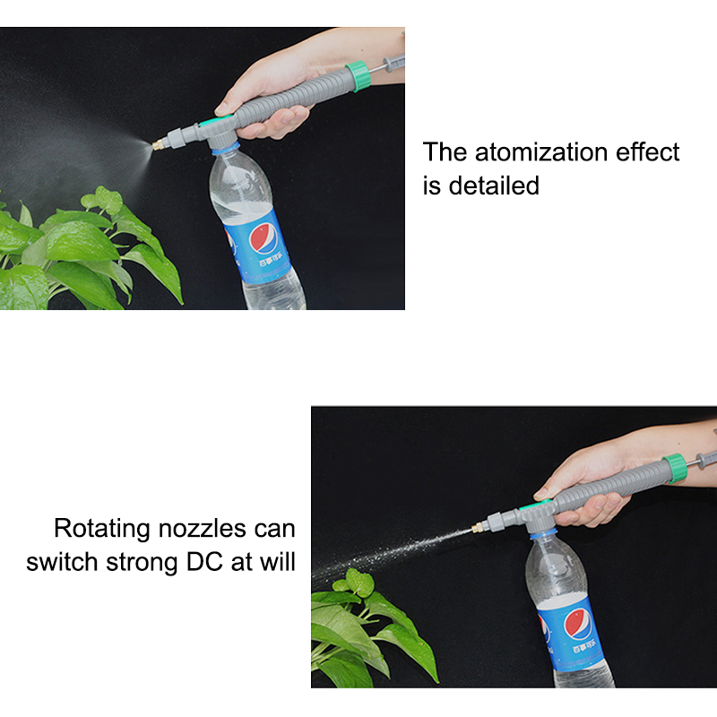 1 van de handheld Druk luchtpomp sproeier drink fles spuitpomp bovenste mondstuk tuinieren spuiters watergereedschap voor plantenbloem