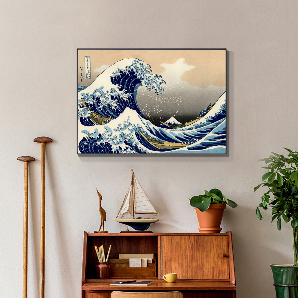 Kannawa Mount Fuji Wall Art Poster vintage Japanese Mural Mural Mural Moderno Decoração de Lar