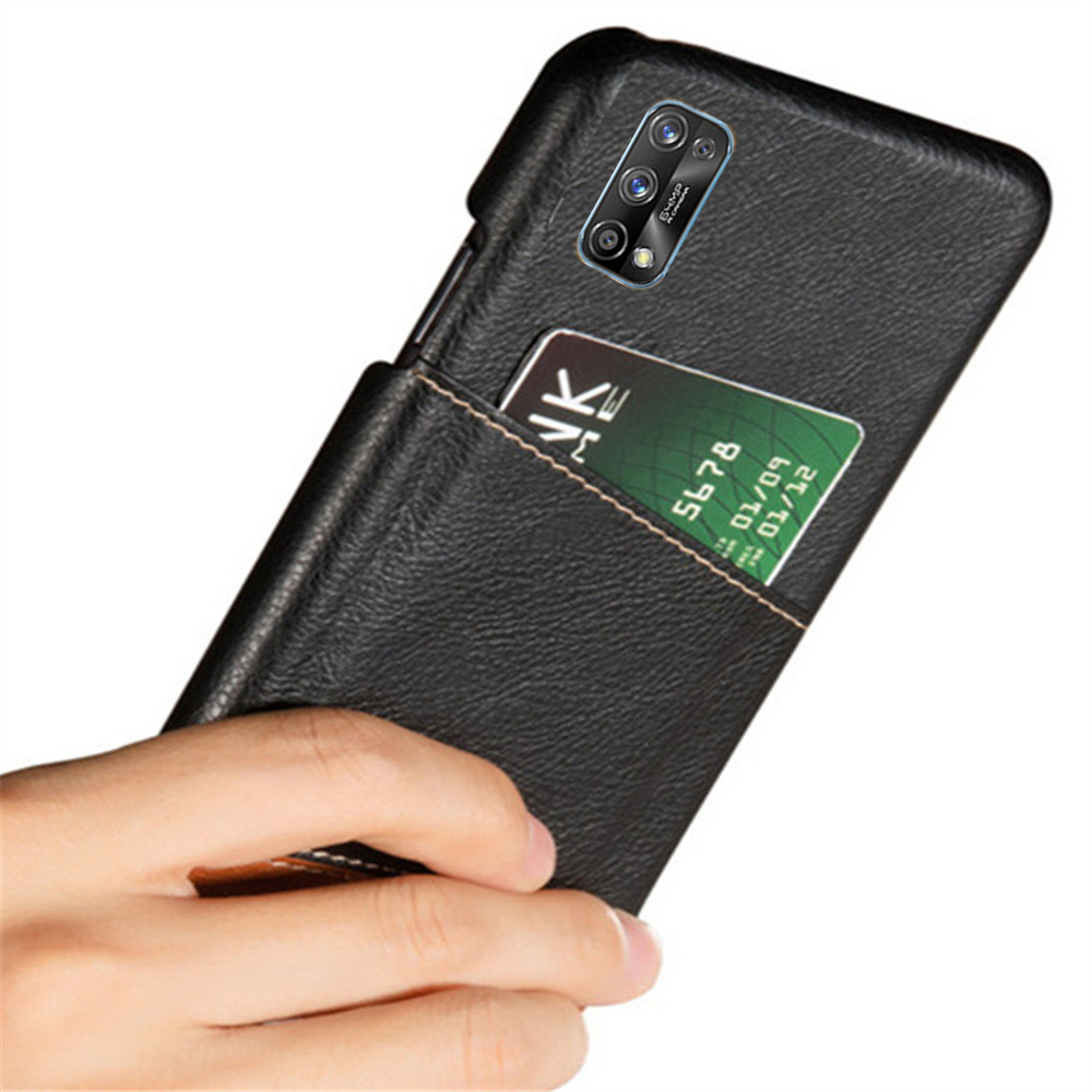 Wallet Case for Oppo Realme 7 Pro 5G 4G Funda Mixed Splice Pu Leather Credit Card Holder Cover för Oppo Realme 7 Pro Coque 7pro