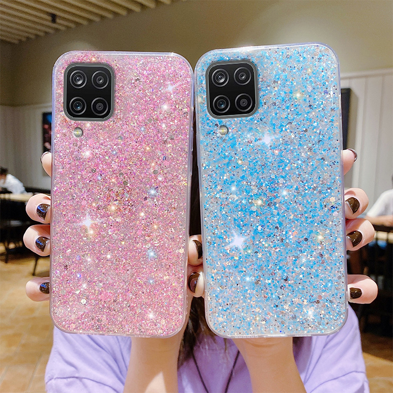 Glitter Bling Case voor Huawei P20 P30 P40 Pro Honor 8x 8a 9x Pro X10 X30 20i 30 50 PSMART Z 20 21 NOVA 6 7 8 SE 5 Pro Soft Cover