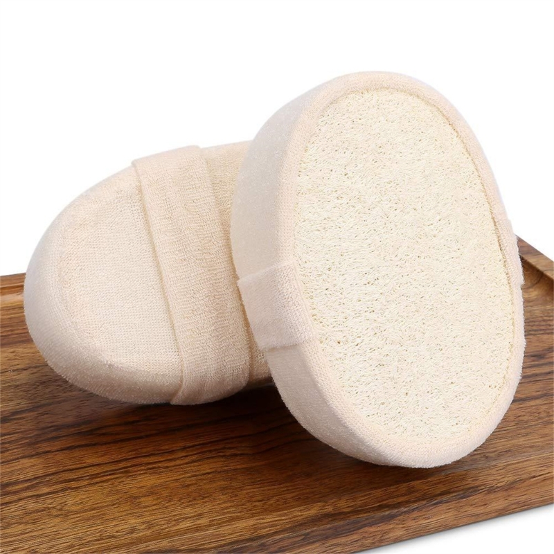 Loofah naturel Sponge Boule de bain Boule de douche Rub Bath Douche de douche de baignoire