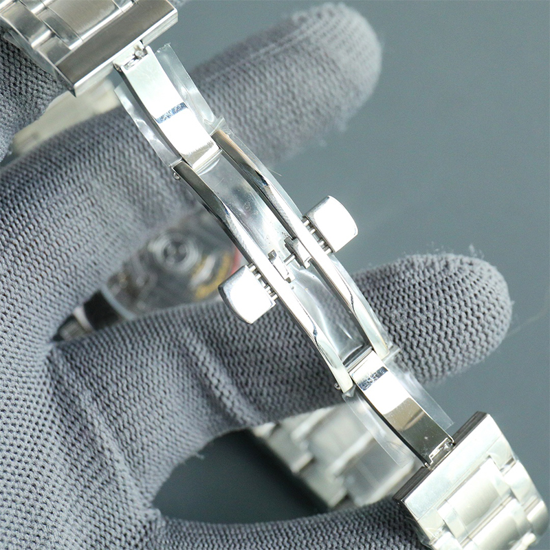 Beobachten Sie Männer 40 mm automatische mechanische Bewegung Roman Ziffern Designer Herren Uhren Saphirglas Lederband wasserdichtes Geschäft mit Armbandwatch Montre de Luxe