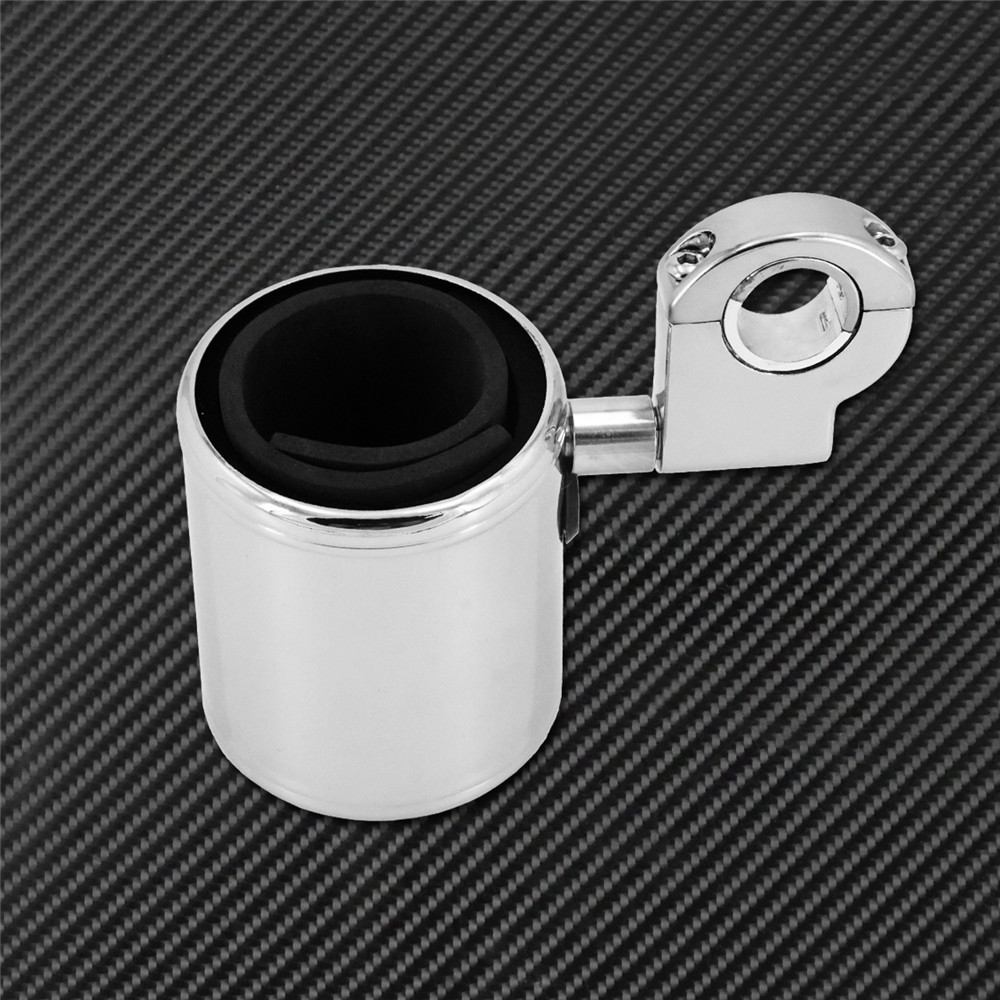 Porte-guiard de tasse réglable de moto universel 22 mm-32 mm pour Harley Touring Street Glide Softail Breakout Dyna Sportster