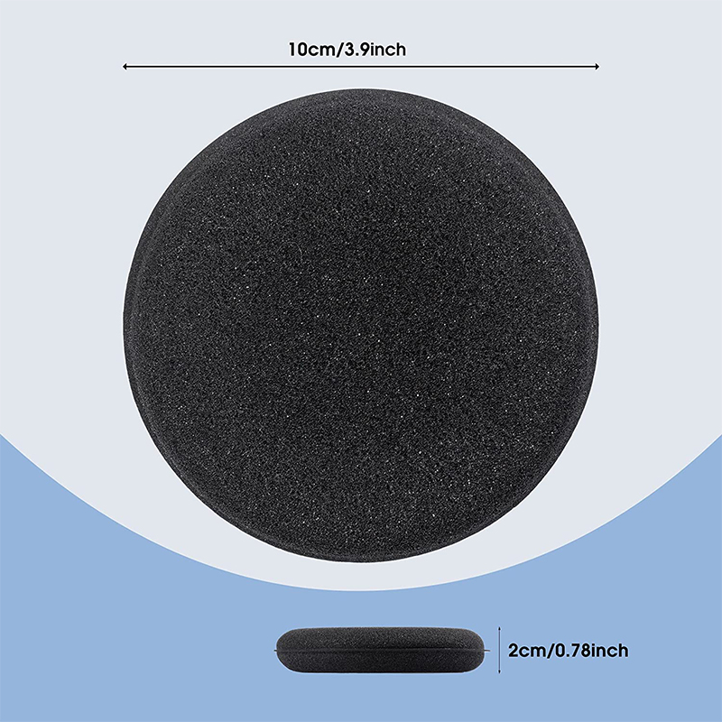 Foam Applicator Pads Microfiber Detailing Wax Foam Sponge Polish Wax Applicator Car Detailing Cleaning Round Pad 4 Inch