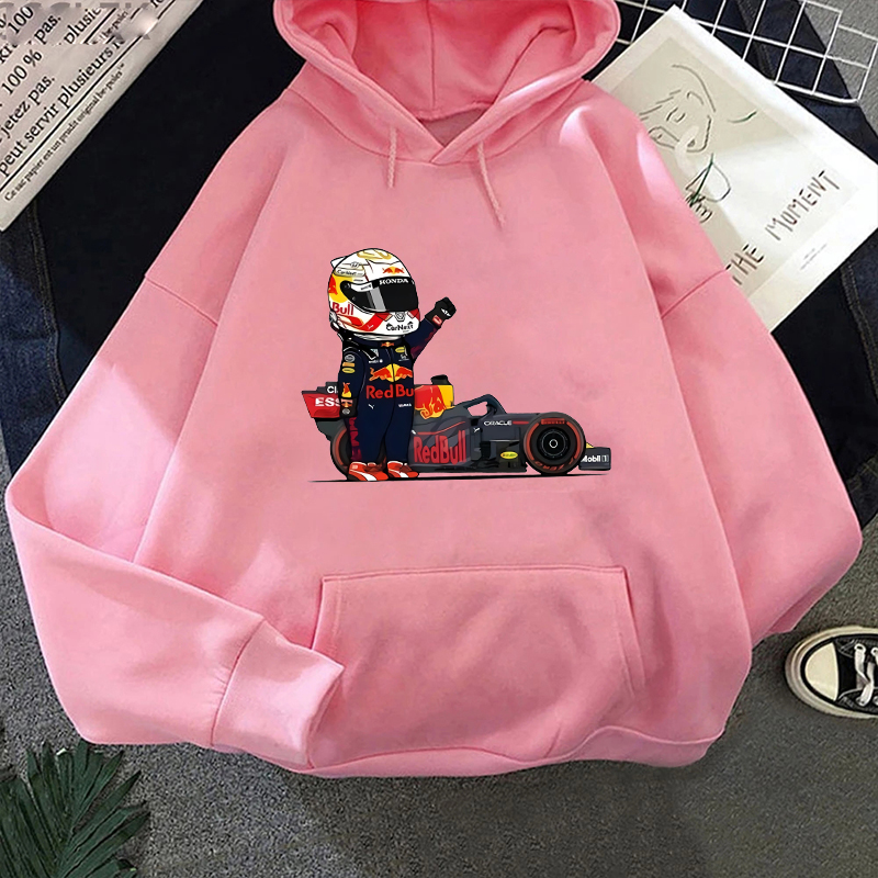 Mini F1 Hoodie Autumn Winter Men Women Pullover Kawaii Race Automobil Sorto Unissex Casual Streetwear