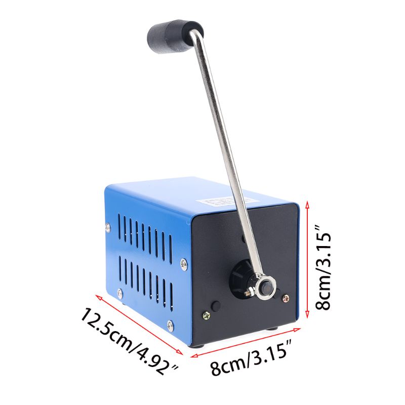 Generatore di manovella portatile manuale manuale da 20 W Generatore di manovella portatile facile da usare