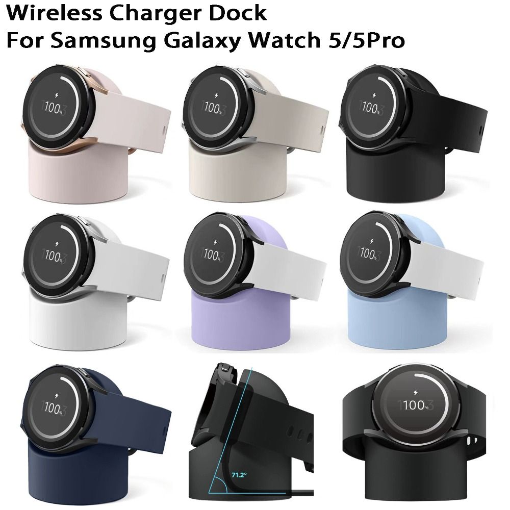 Hot Sale Sale Charger Cradle Dock Charger Stand Dock Base Base Baset Baset Accessorio Samsung Galaxy Watch 5 5 Pro