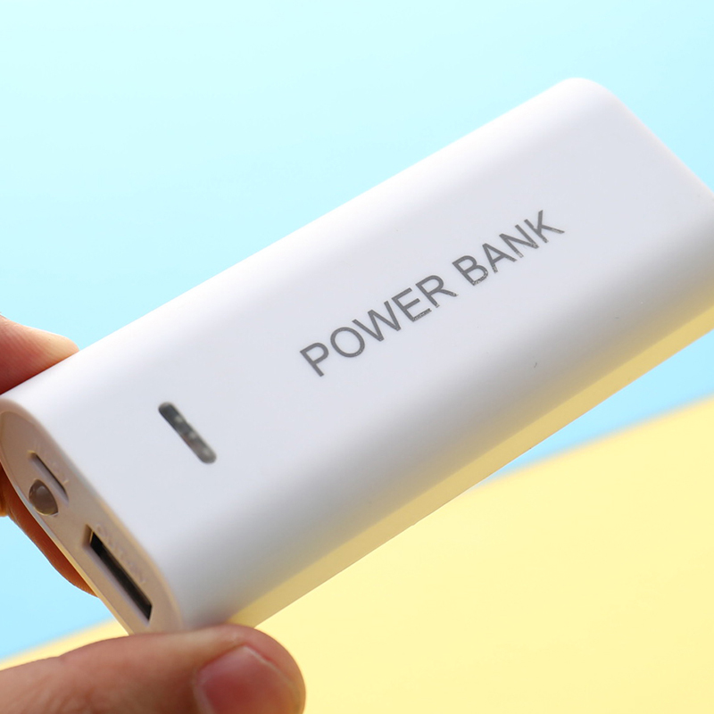 5V 5600MAH 2X 18650 USB Power Bank Battery Charger Case DIY Box for電話用電子充電バッテリーを含めない