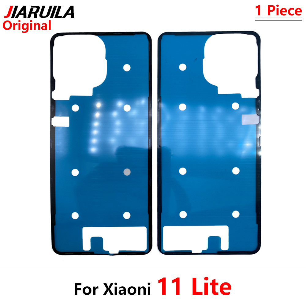 original pour Xiaomi Mi 8 9 9t 10 10t 11 11t 12 Pro Lite Note 10 Lite Adhésif Autocollant Back Batching Battery Cover Rape