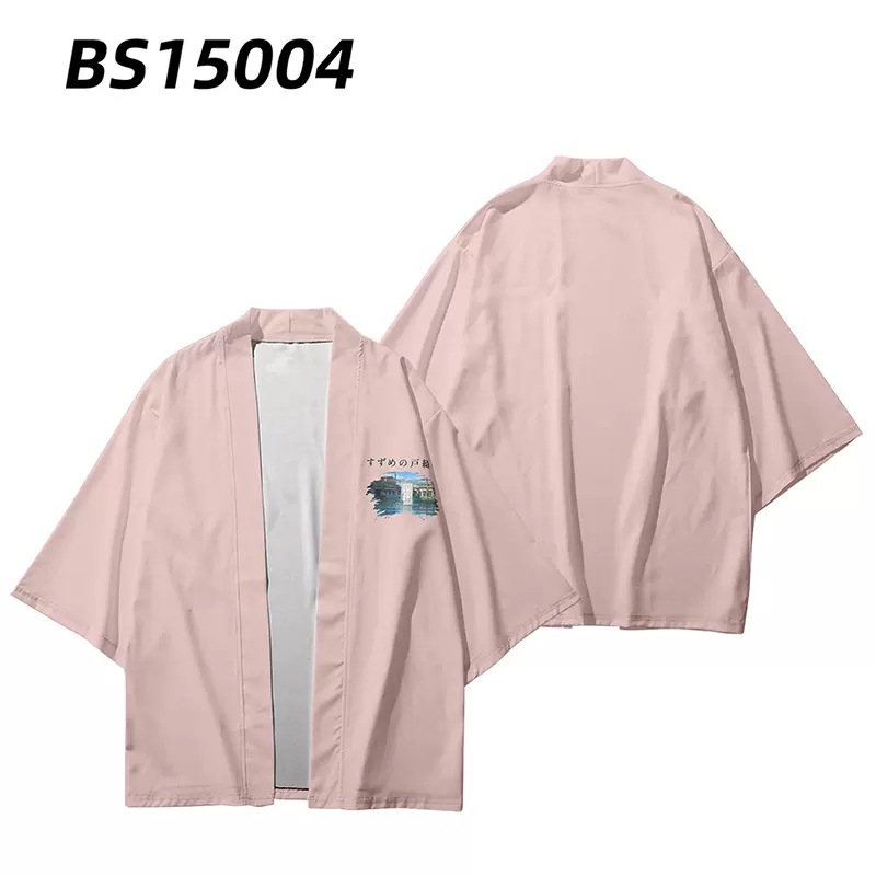 Grandi dimensioni 3xl 4xl 5xl cardigan suzume no tojimari manpeay cosplay kimono women giapponese cappotto giapponese estate nuovo mantello streetwear