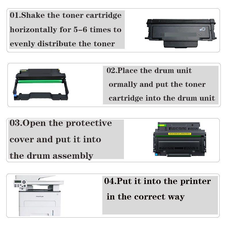 TL5126 / TL5126H / TL5126X Cartouche de toner pour Pantum BP5106DN / BP5106DW / BP5106ADN / BP5106ADW