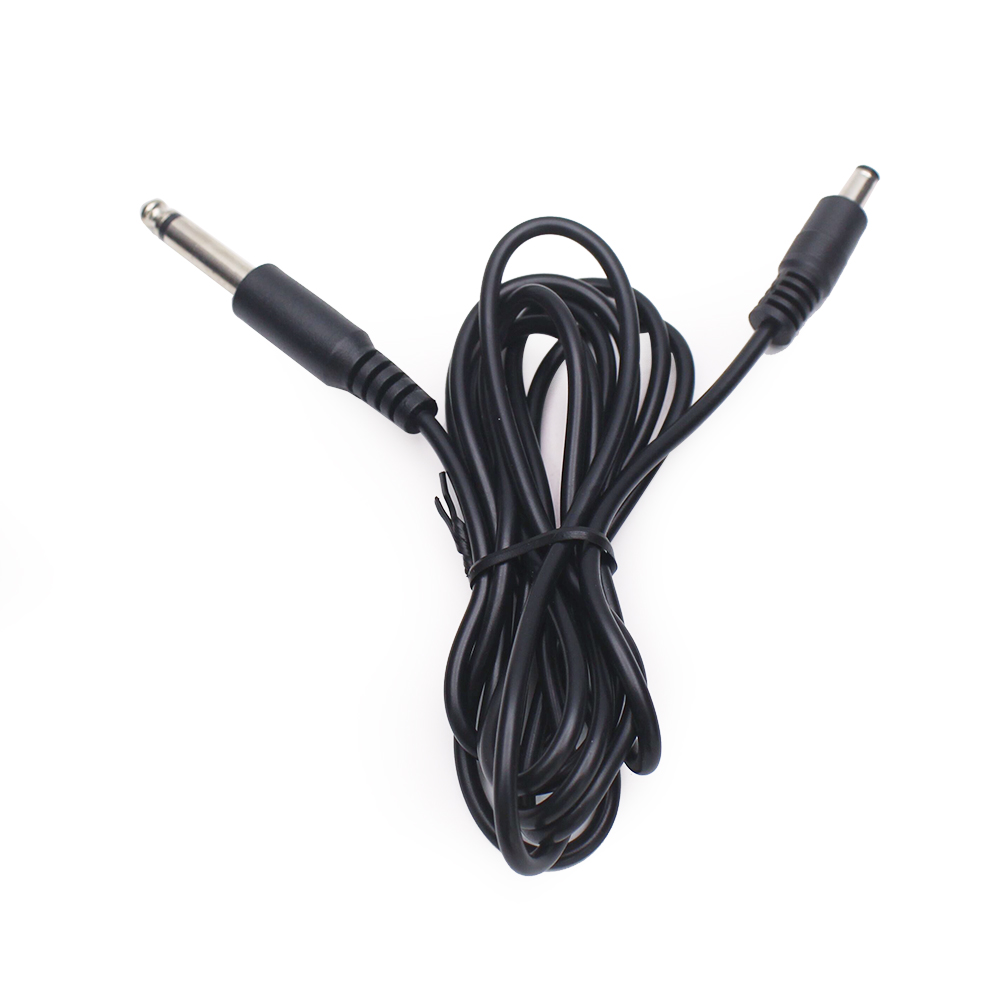 RCA Connector Tattoo Cords Silicone Soft Cable for Rotary Tattoo Pen Tattoo Machines DC Power Pure Cord Tattoo Supplies
