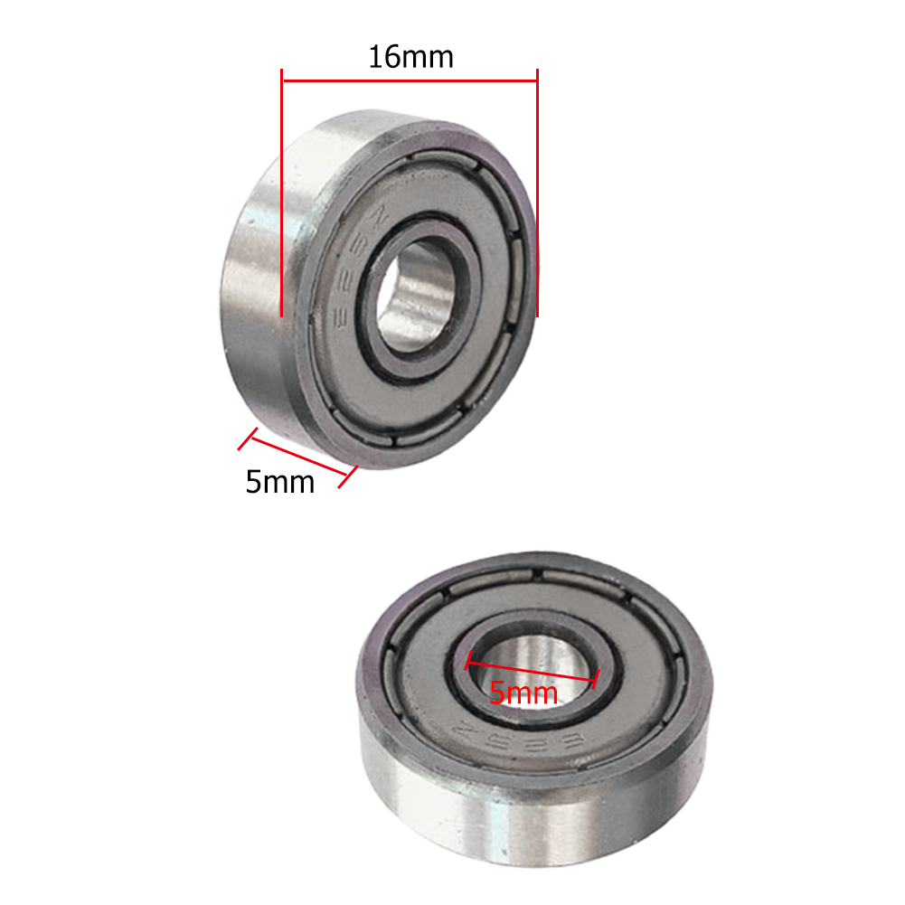 10pcs/set Ball Bearings 688ZZ 608ZZ 623ZZ 625ZZ 685ZZ Deep Groove Miniature Bearings For Skateboard Scooter 3D Printers Bearings