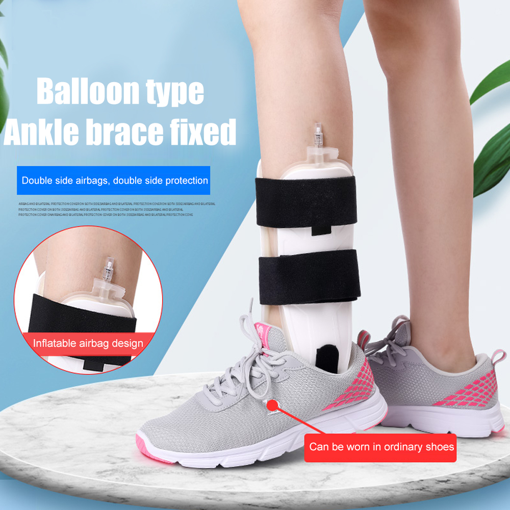 Ankle Stirrup Support Brace Stabilizer, Stirrup Splint for Sprains, Tendonitis,Sprained Ankle,Reversible Left & Right Foots