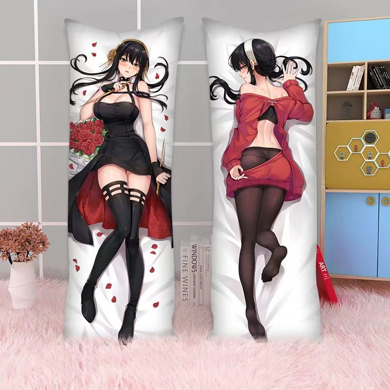 Dakimakura Anime Pillow Case Senran Kagura Ryona Double-Sided Print of Life-Size Body Pillow Case Presents kan anpassas