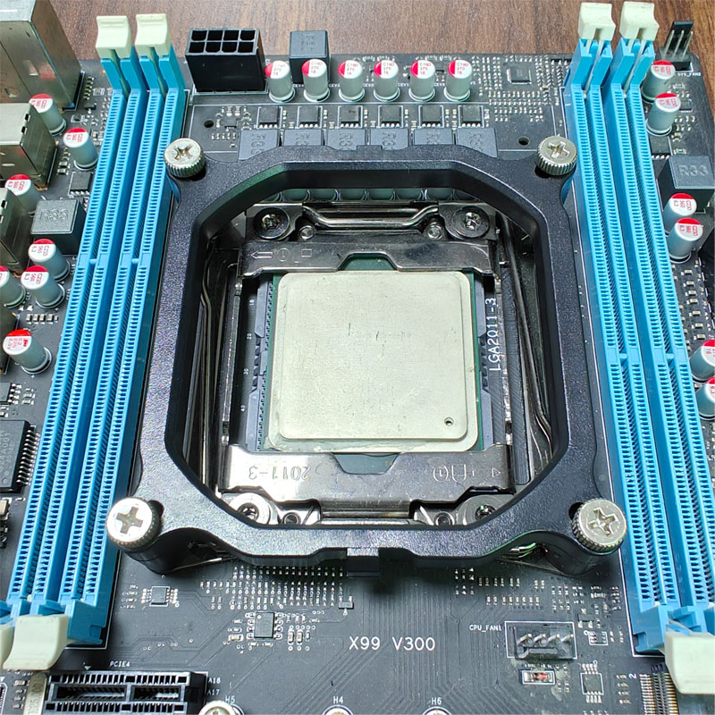 5 IN1 CPU Base Base de Repolador do Fanador de Fan CPU para Intel LGA 2011 Acessórios para o computador da placa -mãe
