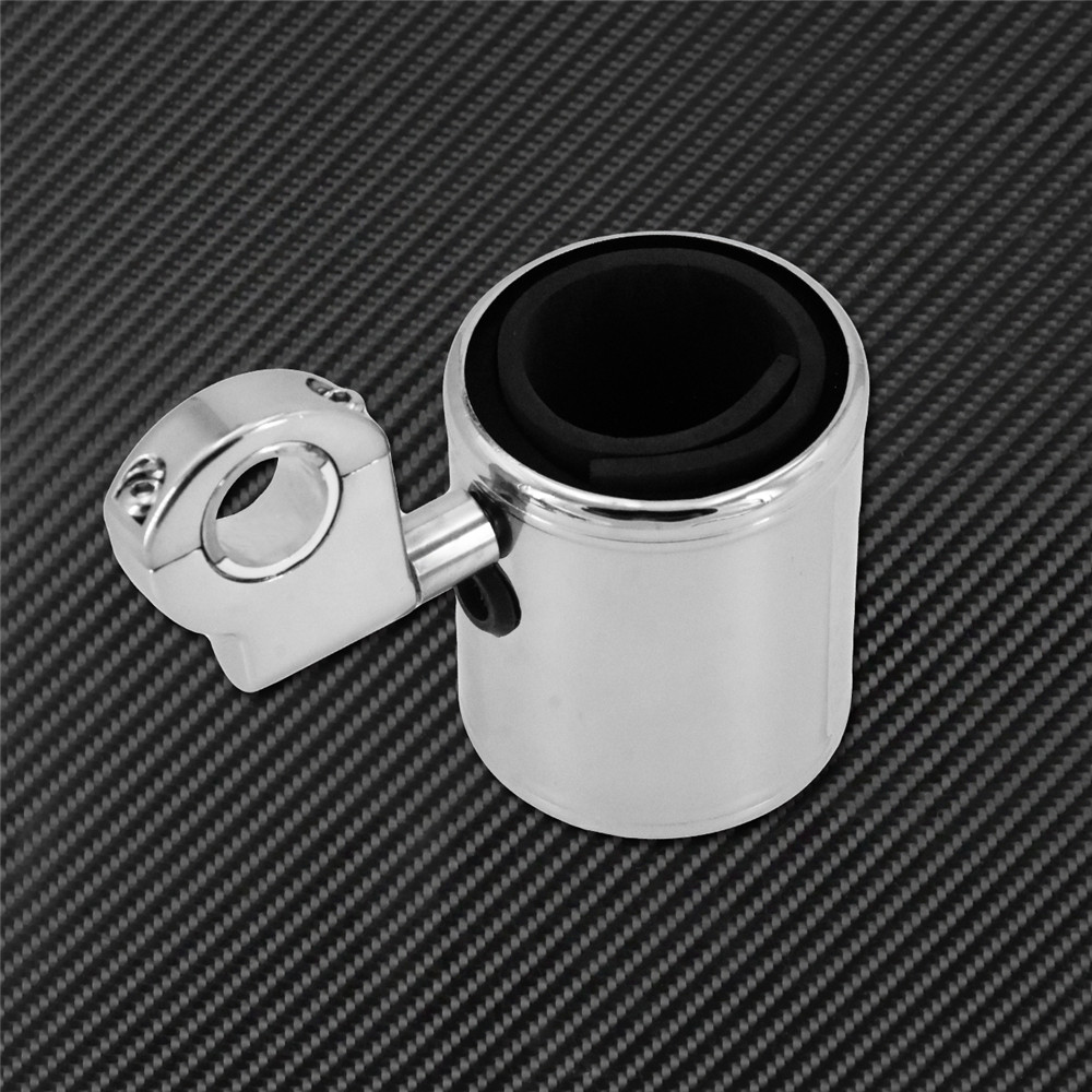 Porte-guiard de tasse réglable de moto universel 22 mm-32 mm pour Harley Touring Street Glide Softail Breakout Dyna Sportster