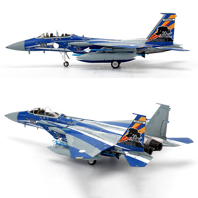 ダイキャストメタルアロイ1/72スケールF-15 F15DJ米国空軍航空機戦闘機飛行機レプリカモデルコレクションおもちゃ