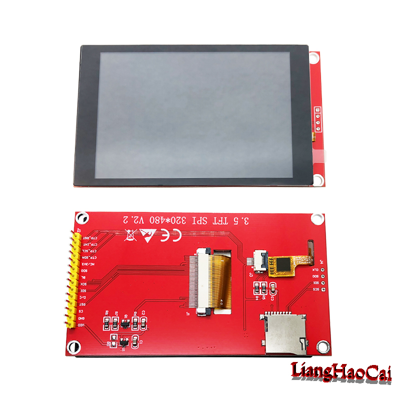 Modulo LCD TFT da 3,5 pollici porta seriale SPI Drive Ili9488 con tocco capacitivo RGB320 * 480 STM32