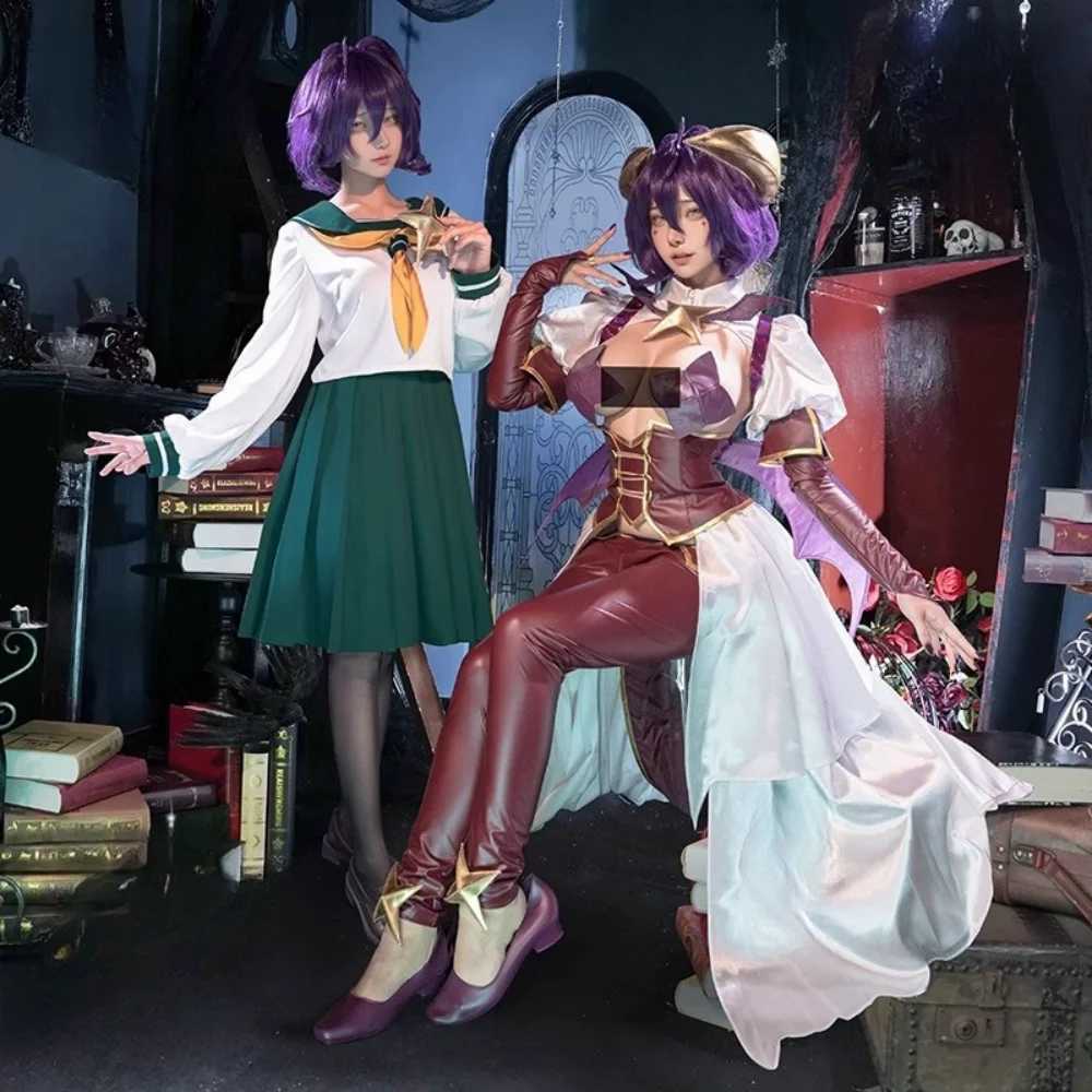 Costumes de anime hiiragi utena cosplay anime jorrando sobre garotas mágicas utena hiiragi cosplay figuran shoes jk uniform women girl roupa 240411