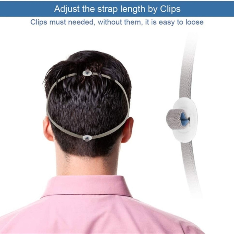 CPAP Straps for ResMed AirFit P10 Nasal Pillow Headband Replacement Accessories Headgears and Clips Without Mask Dropshipping