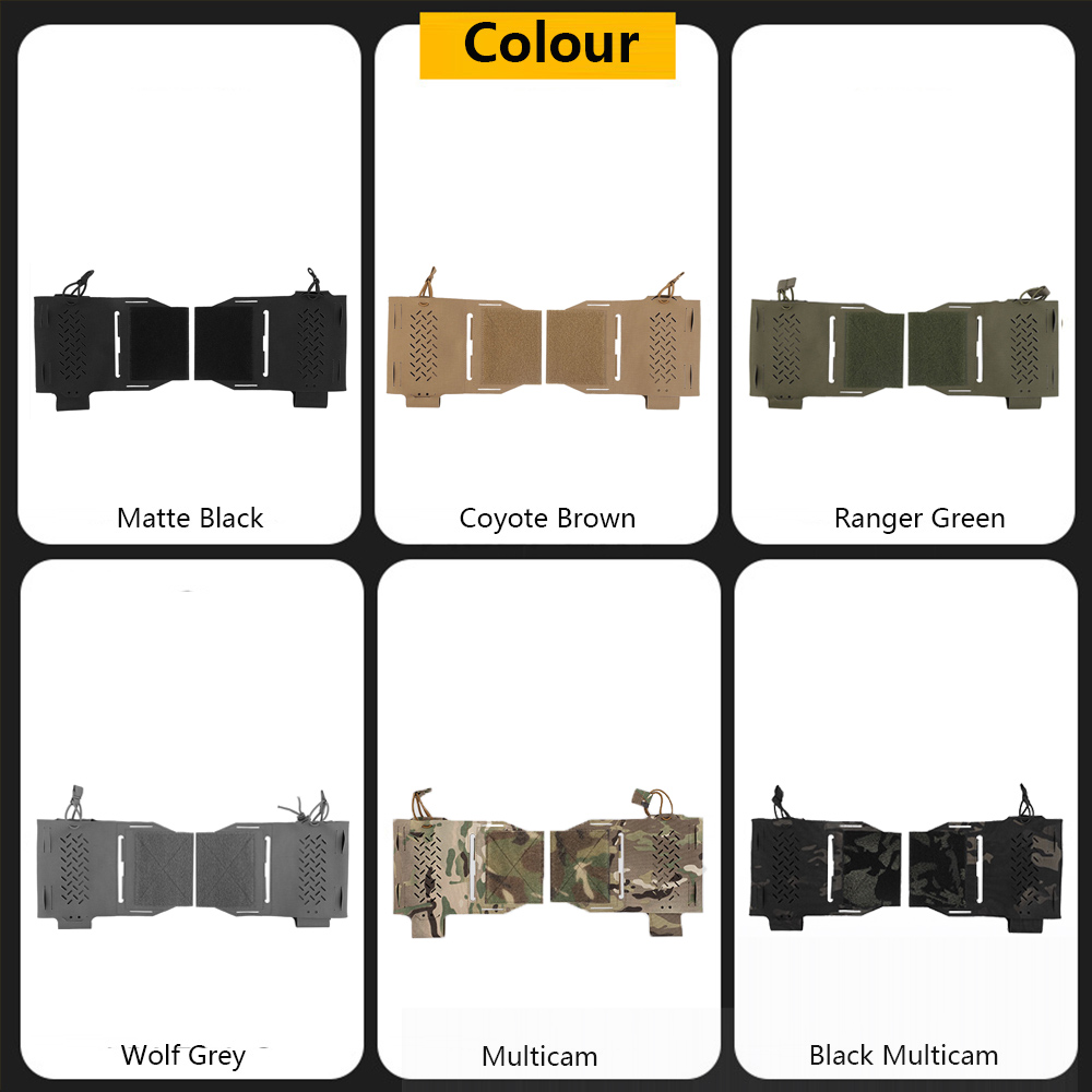 Military Vest MK2 Expander Wing Airsoft Tactical Vest Radio Holder Magazine Mag Pouch Front Chest Rig Accessories