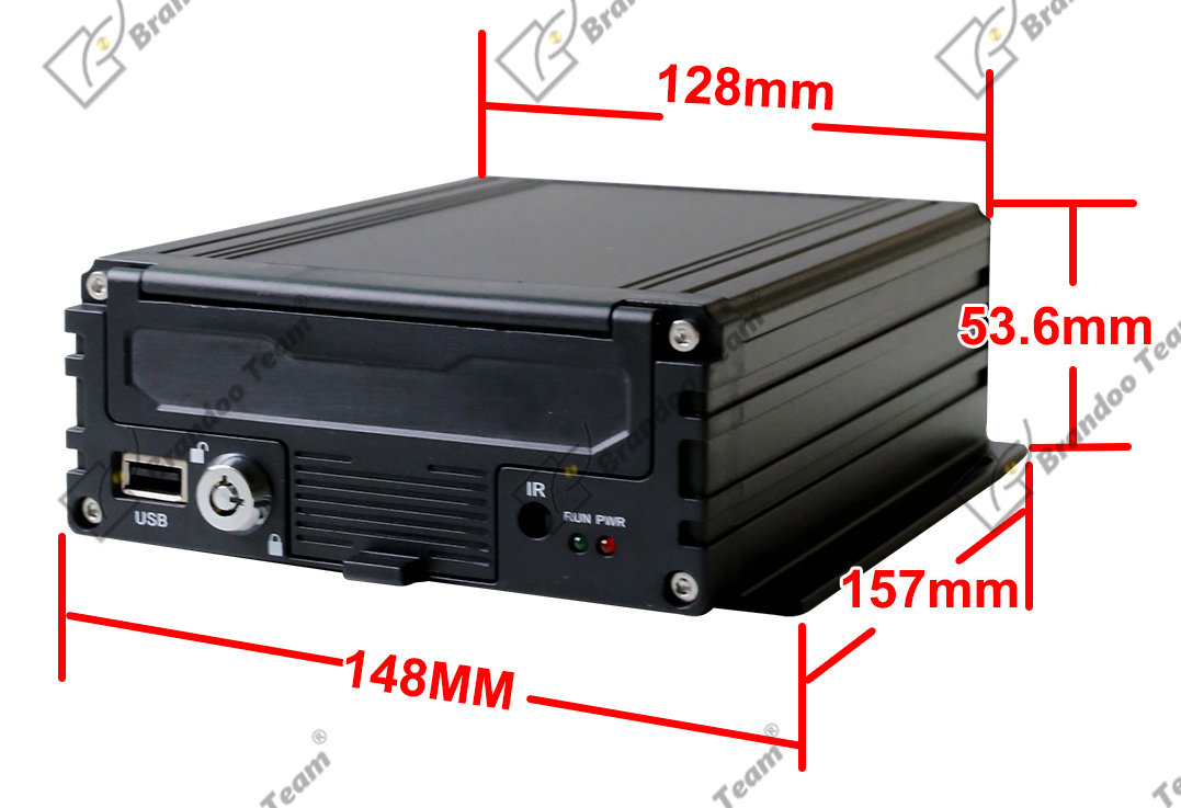 1080p GPS HDD 4CH AHD Vehcile Mobile DVR disco rígido Video Video Video Recorder MDVR 4G Caminhão Bus Recorder 4CH DVR