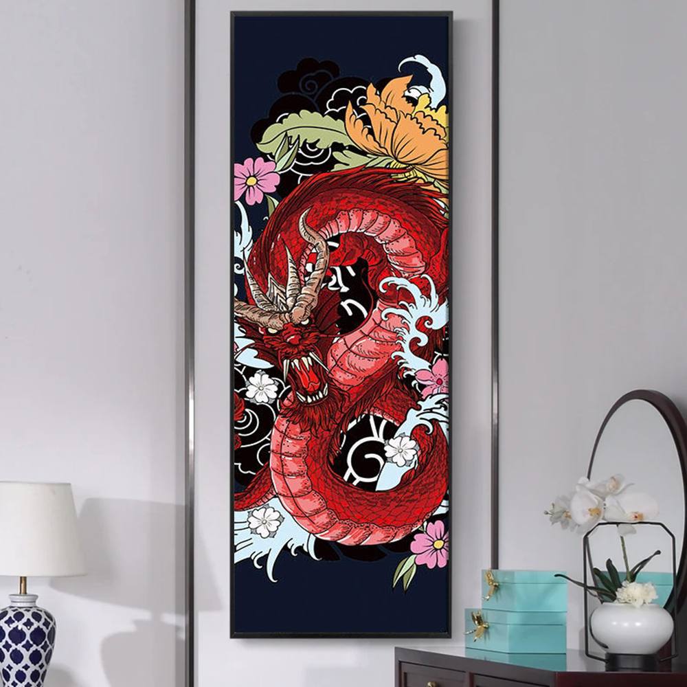 Japanse ukiyo-e geisha-posterafdrukken voor Japan Izakaya Home Decor Abstract Bushido Samurai Canvas schilderen Wall Art Cuadros