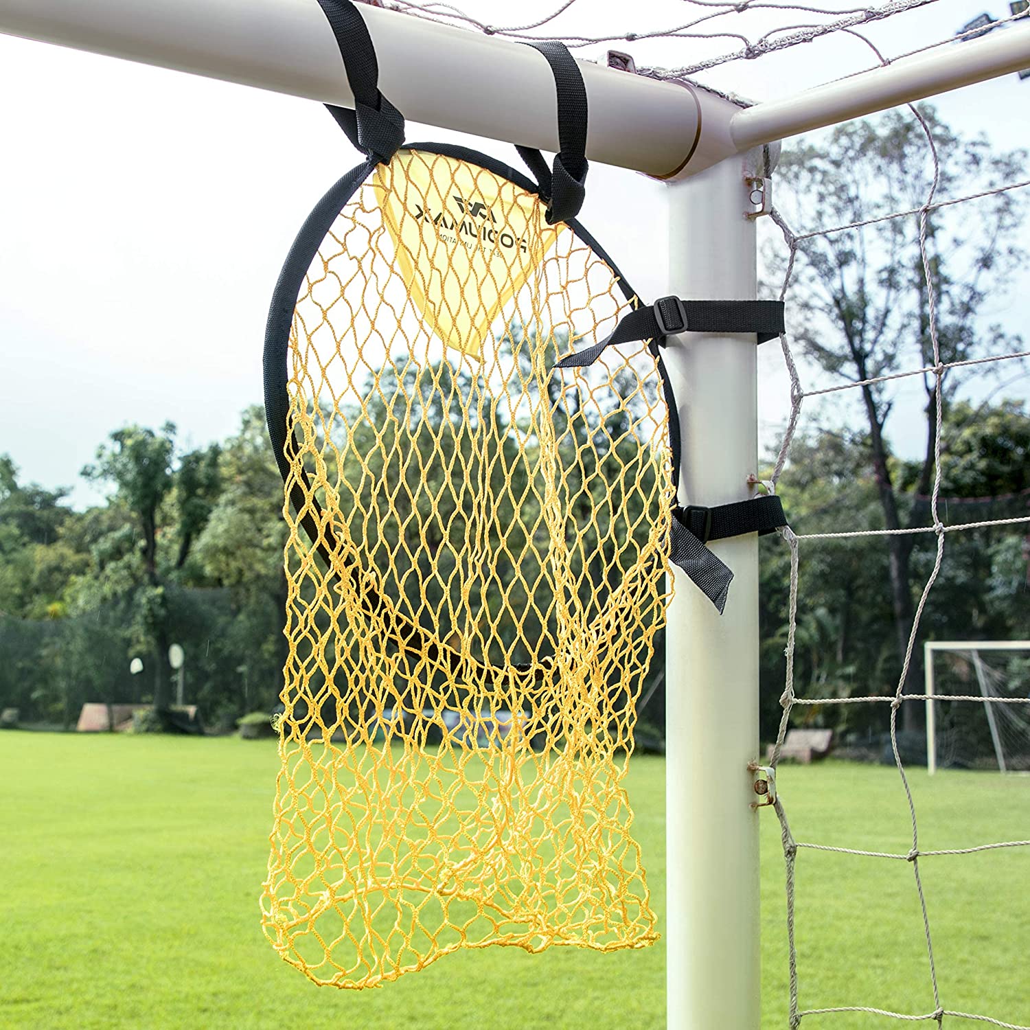 Обучение по футболу нацеливается на футбольные стрельбу целевое оборудование. Свободный удар по тренировке стрельбы с сетью Topshot Topbins Team Sports