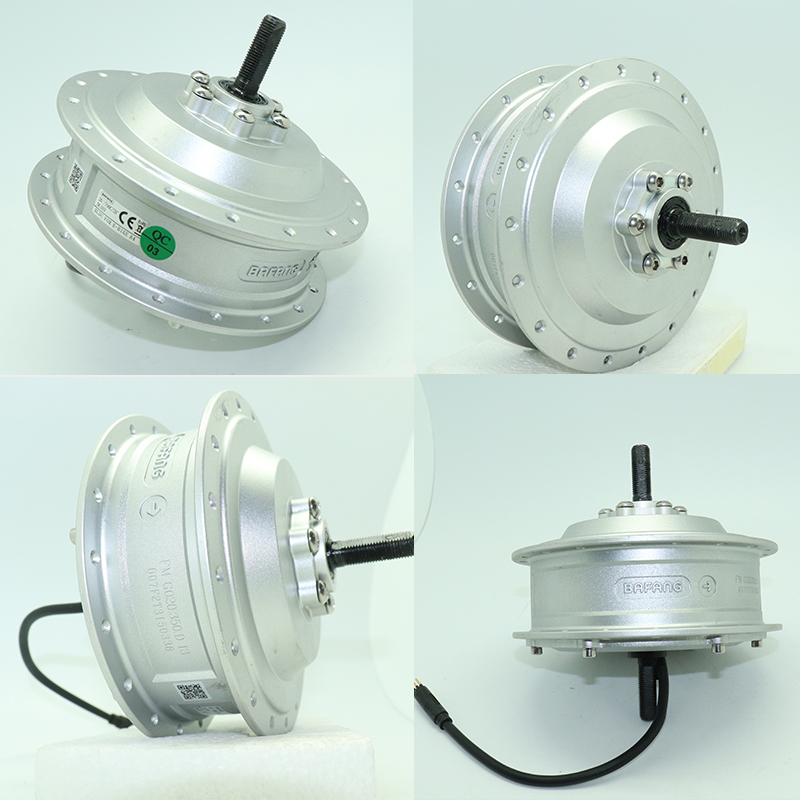 Bafang 8fun 48V 500W 36V 250W 350W Ön Hub Motor Bisiklet Elektrik Kiti için Disk Frenli 100mm Arka 135mm Drop Out