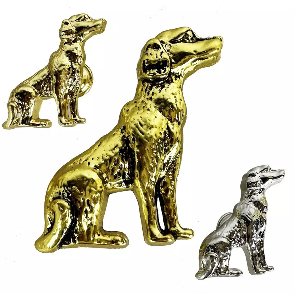 Retro Dog Knobs Solid Metal Cabinet Handle Hounds Drawer Pulls Cute Children Room Decoration