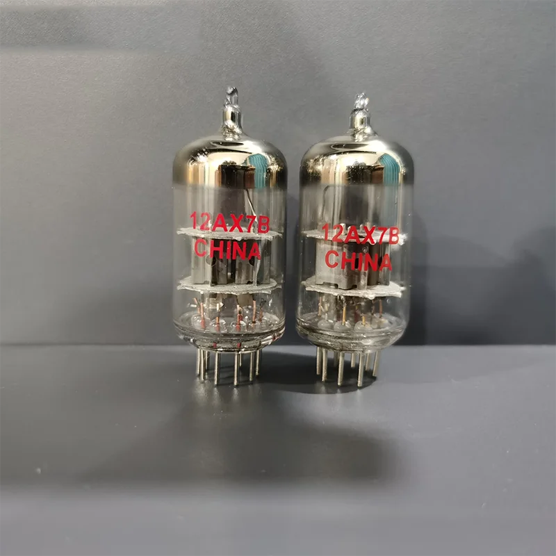 Amplifiers Shuguang Tube 12AX7B Replaces ECC83/7025/6N4 For Preamplifier Hifi Amplifier Power Amplifier High End Audio