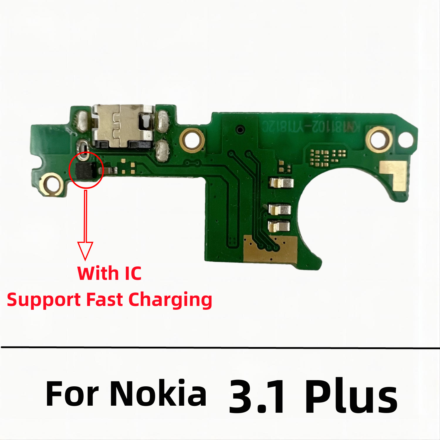 Ładowarka USB Dock Connector Port Port Flex Kabel dla Nokia 3 3.1 Plus 3,2 4,2 5 5.1 5.3 5.4