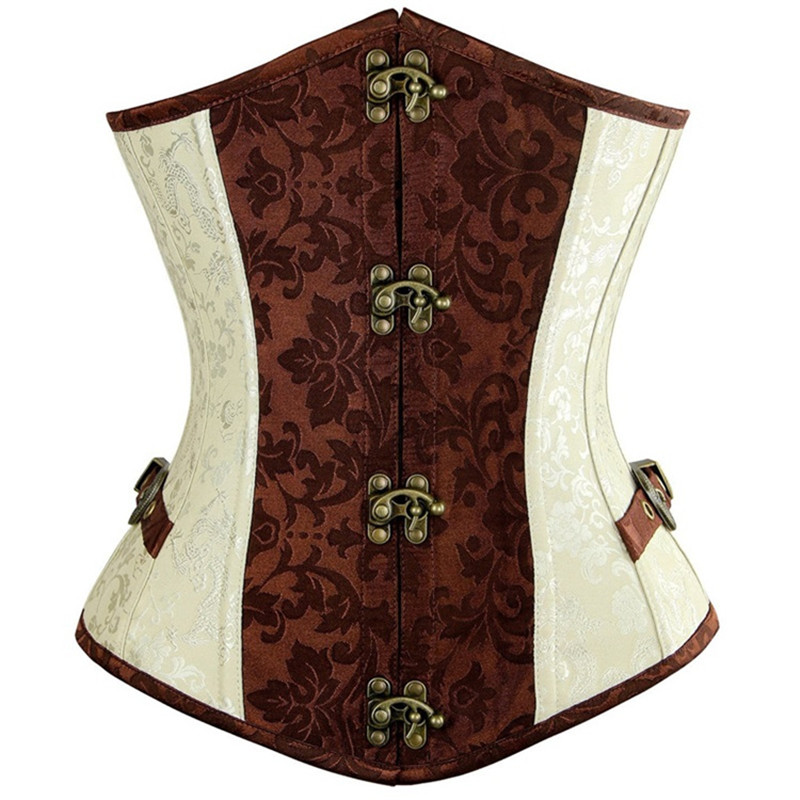 Sexy Underbust Korsett für Frauen Gothic Steampunk Bustier Tailcher Cincher Schlampe Körper Shaper Korselete Dessous Plus Size