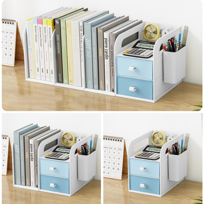 Office Office Organisateur Stationnery Box Boîte Bacs Drawer Holder Livre Book Storage Storage Rack de bureau Accessoires Organisation des accessoires