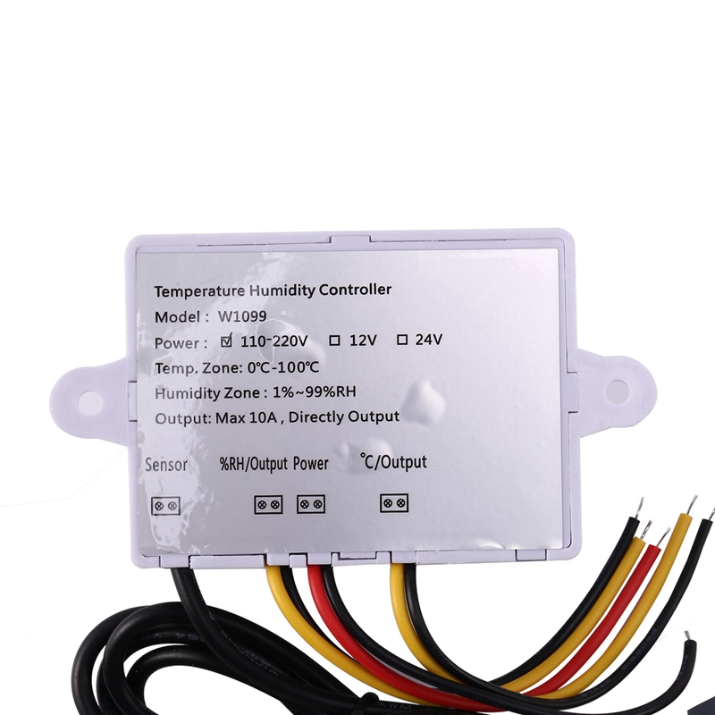 XK-W1099 Dual Digital Thermostat Himidistat Egg Inkubator Inkubator temperatury Kontroler regulator termometr termometrowy