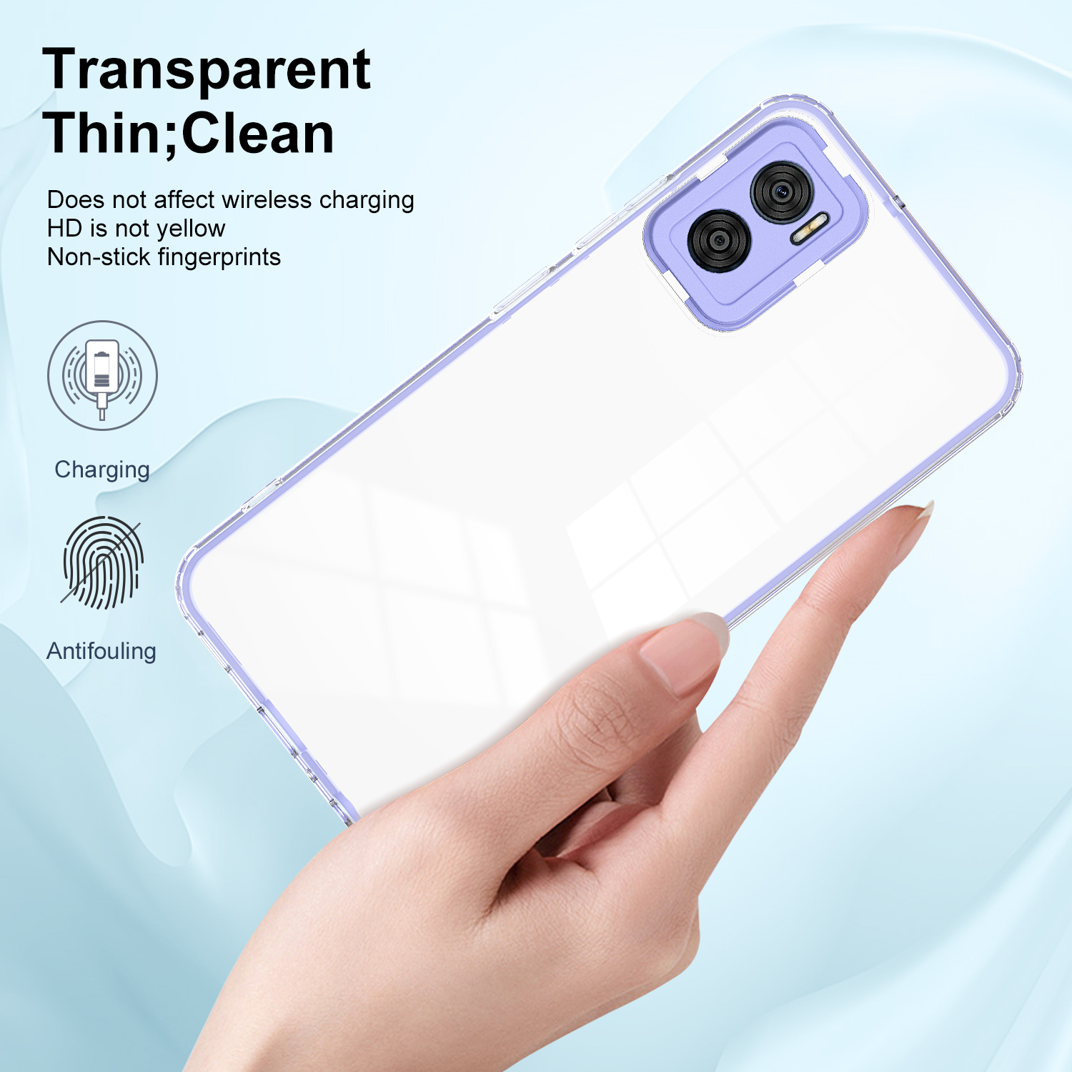 3 i 1 ram Clear Case för Motorola E22 E22I Soft Silicone Hard Back Luxury Armor stötsäkert telefonomslag Moto E22 E22I Motoe22