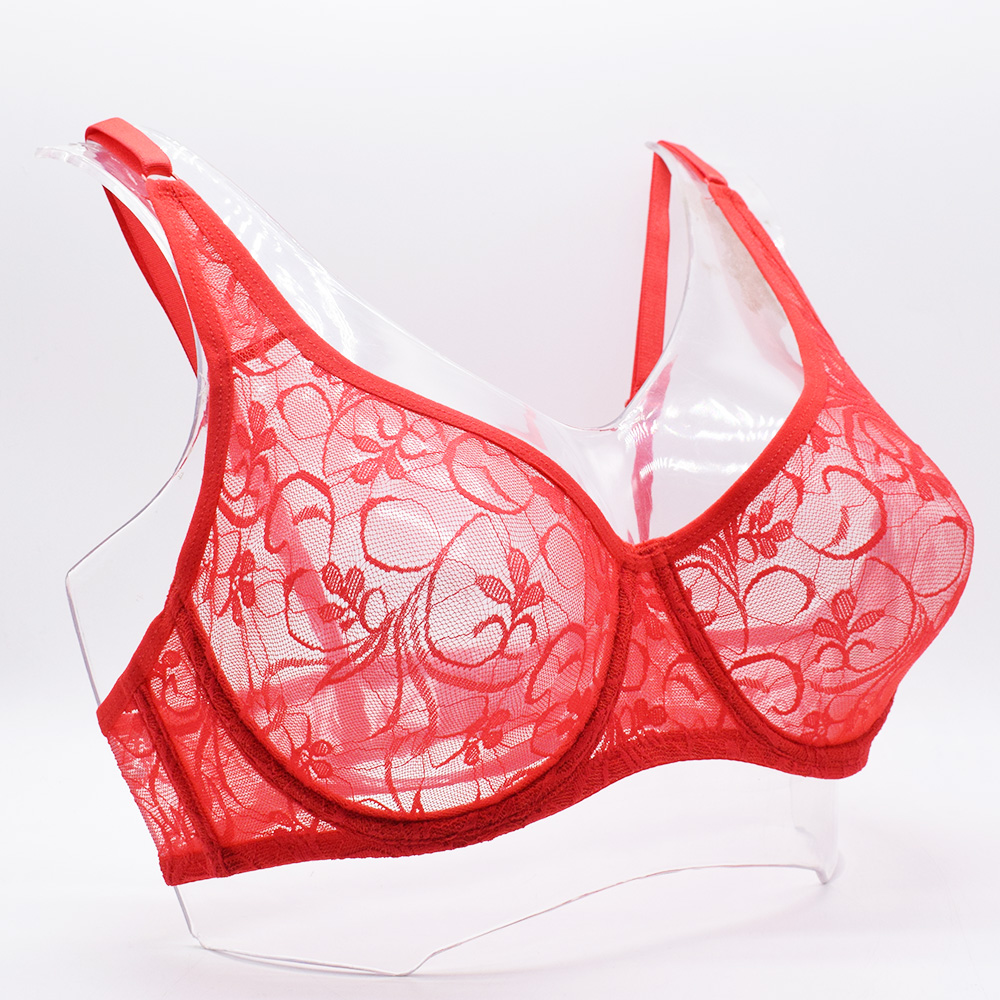 Bras taglie forti indossabili biancheria intima da uomo e da donna See attraverso il reggiseno sexy lingerie bh top brassere a b c d dd tazza