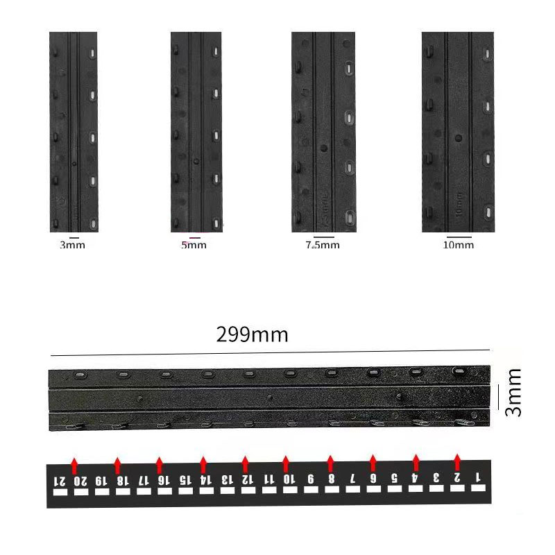 / bandes de liaison en plastique transparentes Tabliers PVC 10 boucles 3-10 mm 20-80 feuilles de machine Fournisseurs de peigne A4 Boders