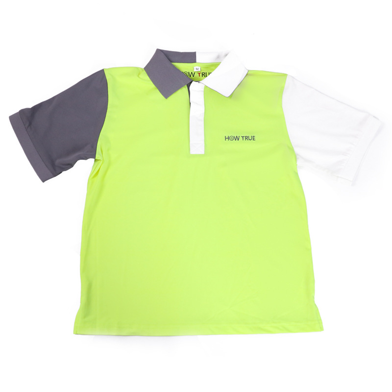 Fabriksavstånd golfkläder andningsbar tröja polo skjorta barn vuxna kurs kläder golf skjorta sport casual kostym