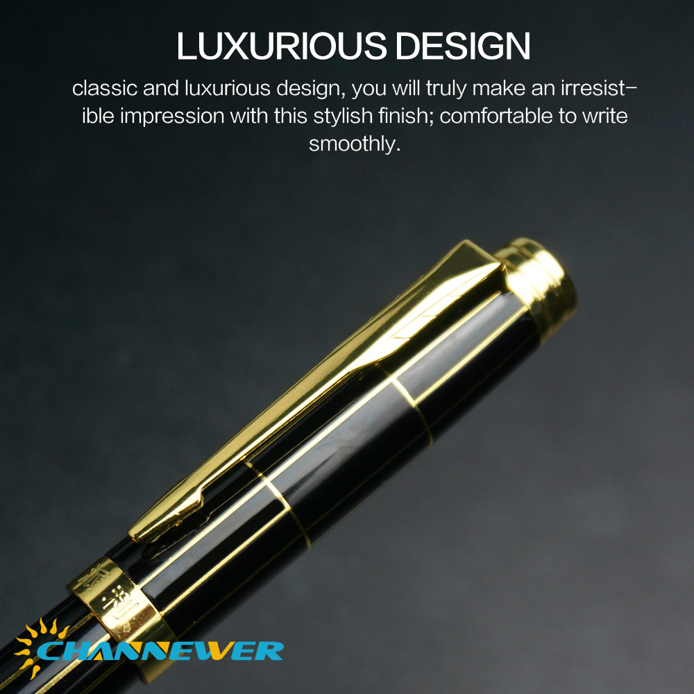 STONEGO Luxury Metal Fountain Pens with Ink Refill Converter Calligraphy Pens for Writing Drawing