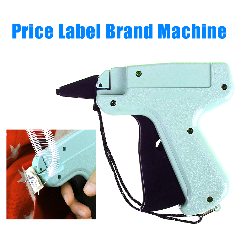 Clothes Label Gun Clothes Garment Price Label Tagging Tag with 5 Needles and 1000 Barbs Labeller Machine Sewing Craft Tools