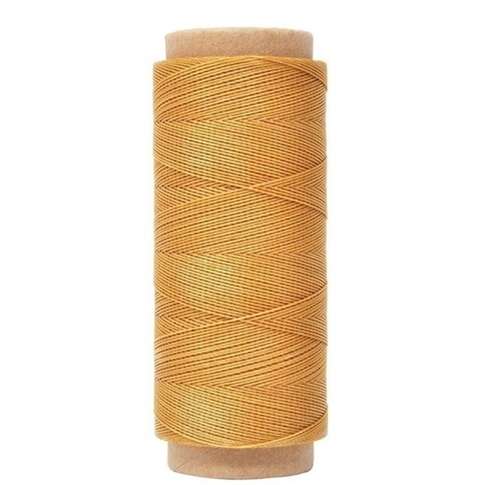 30m/roll Durable DIY Flat Hand Stitching Leather Sewing Line Waxed Thread Cord