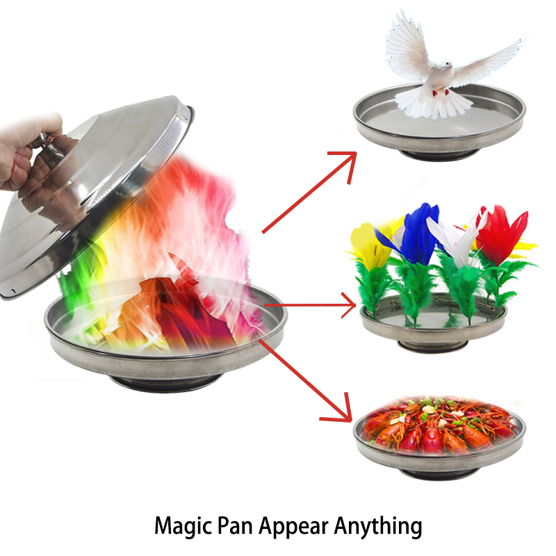 Pan verschijnt Dove en andere dingen Fire Magic Double Load Magic Trucs Stage Magic verschijnen trucs illusions accessoires Gimmick