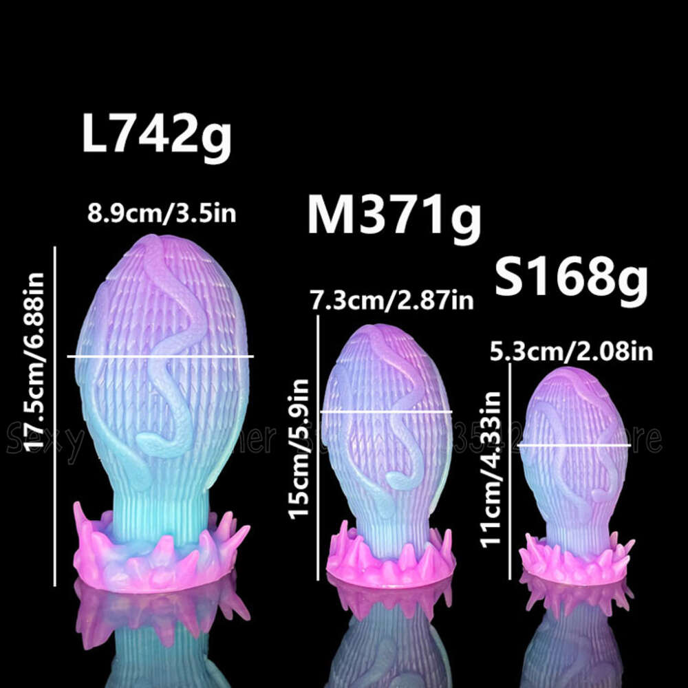 明るい肛門プラグソフトシリコンディルドフィスティック巨大なバットプラグマスターベーター拡張剤拡張前立腺マッサージャーレディースの男性用セクシーなおもちゃ