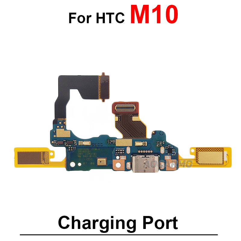 HTC U11のマイクFlexを備えたオリジナルの充電ドック充電器ポートと目U12+ U20 U Ultra Play M10 EVO Desire 10Pro 12 12S