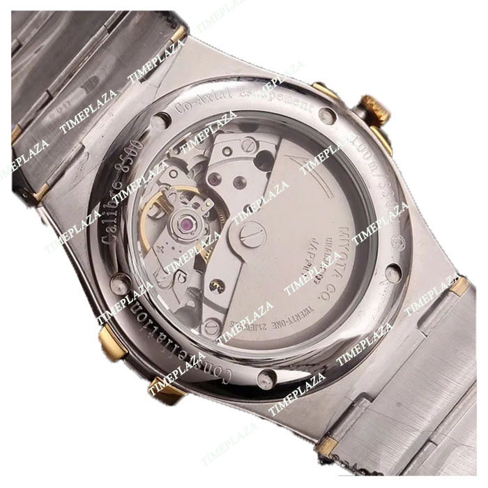 Nuova da 38 mm a buon mercato da 38 mm 123.10.38.21.02.001 quadrante bianco Miyota 8215 orologio automatico invaffiro in acciaio inossidabile Orologi bracciale in acciaio inossidabile