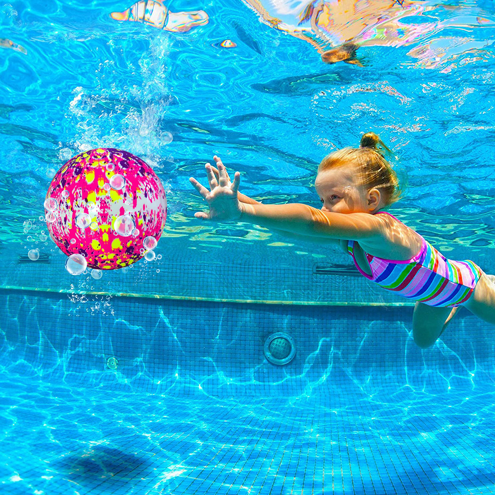 Färgglada undervattensuppblåsbara bollballonger Swimming Pool Play Party Water Game Balloons Beach Sport Ball Fun Toys For Kids