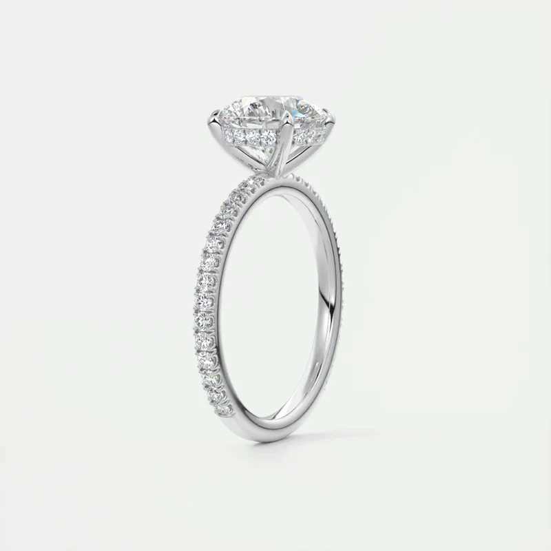 Anneaux de bande Moissanite Femme Engagement Anneau d'origine Certification originale 925 STERLING SIGH SET SET RONNEMENT BONDE BIJELRIE J240410