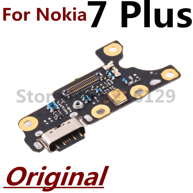 Original USB -Ladeanschluss -Dock -Anschluss -Mikrofon -Flex -Kabel für Nokia 8 7 6 5 5.1 6.1 plus 7.1 6.2 7,2 8.1 8.3 x6 x7 x71 5.4